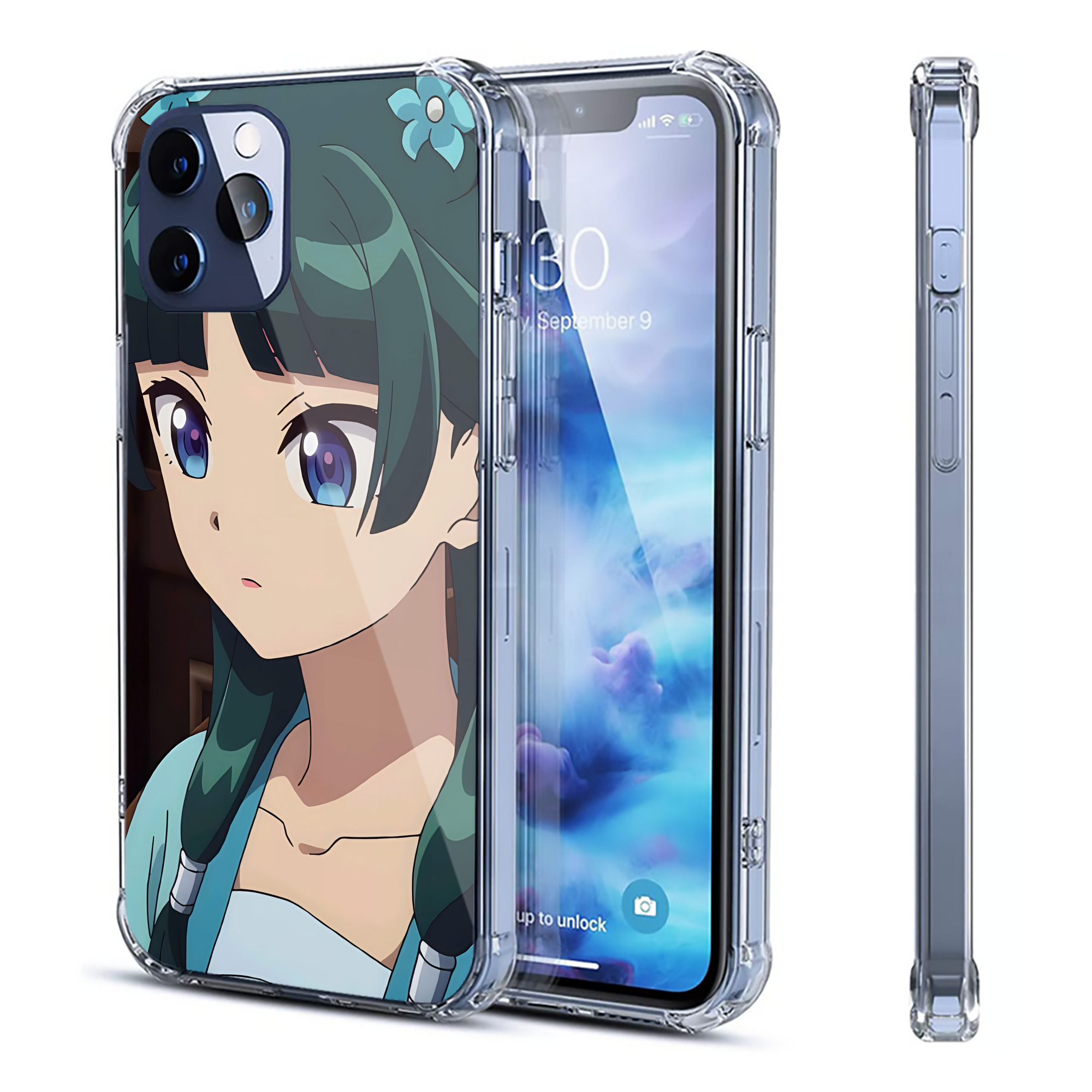 （画像用） 薬屋のひとりごと The Apothecary Diaries 【iPhone 12シリーズ対応】透明スマホケース（クリアソフトケース）